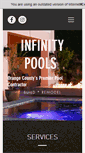 Mobile Screenshot of infinitypoolandspa.com
